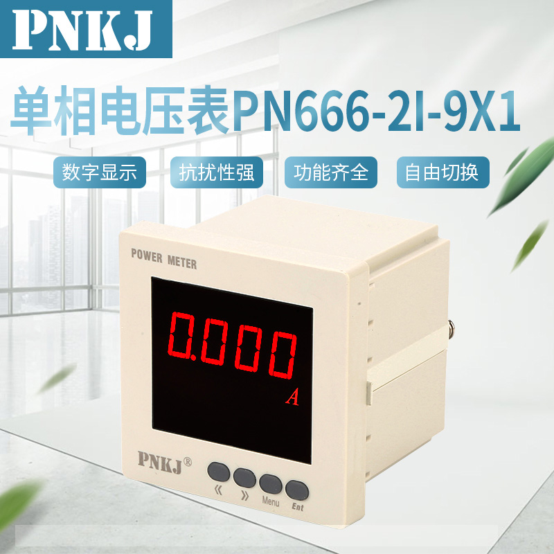 单相电压表PN666-2I-9X1